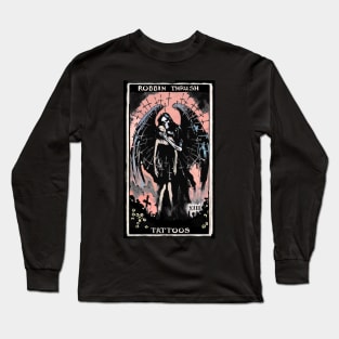 Robbin Thrush Tattoos - Death Long Sleeve T-Shirt